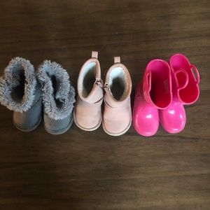 Toddler boots (rain and snow)